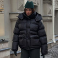 Padded Overcoat Jacket
