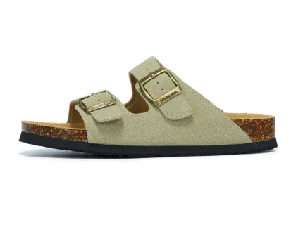 Flat Non-slip Cork Slippers