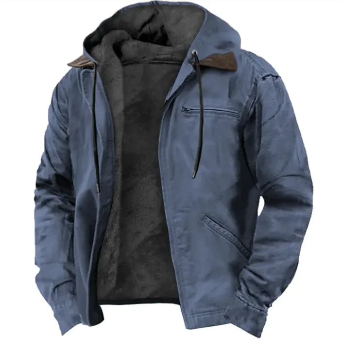 Hooded Cotton-Padded Jacket