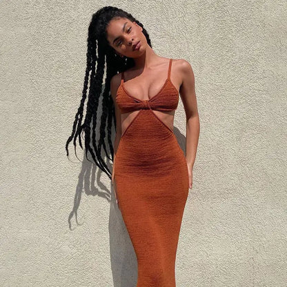 Elegant Hollow Sundress
