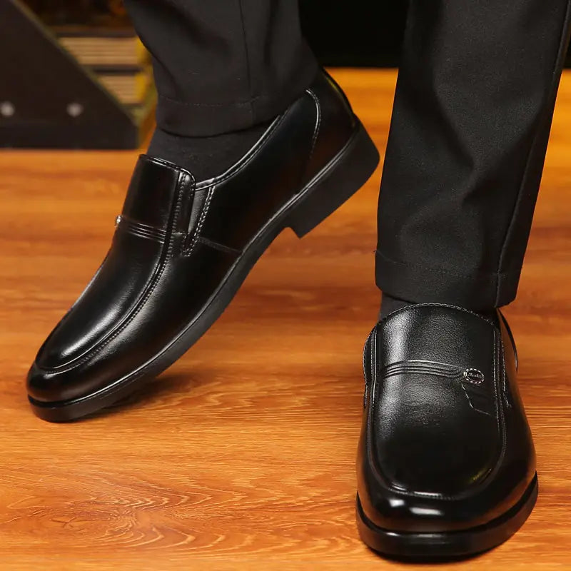 Black Leather Formal Shoes