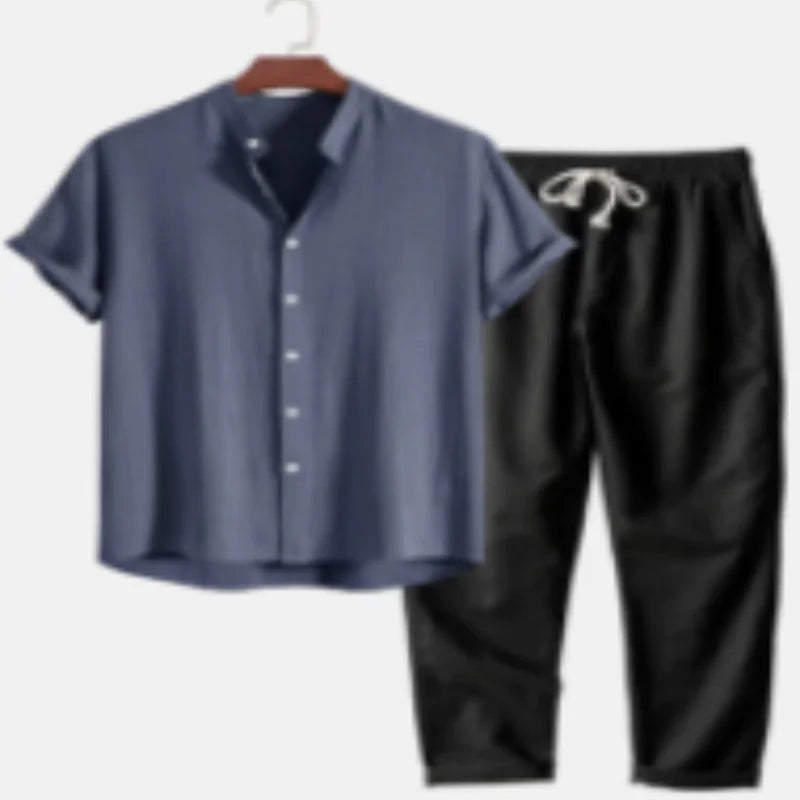Casual Short Sleeve Set