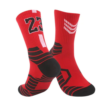 Breathable Non-Slip Professional Basketball Socks