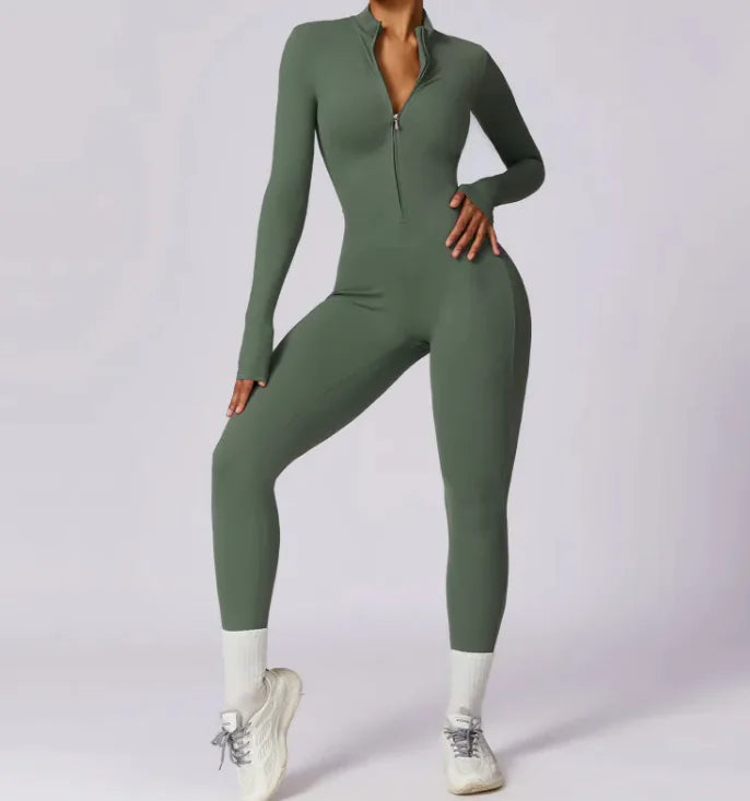 Flex Fit Zip Jumpsuit