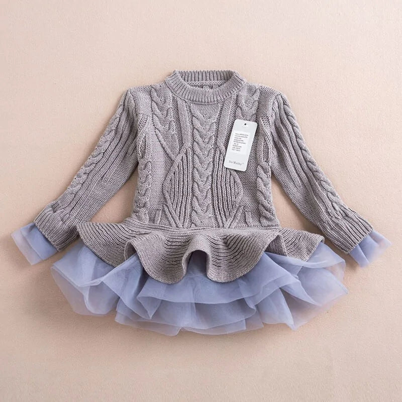 Winter Knitted Chiffon