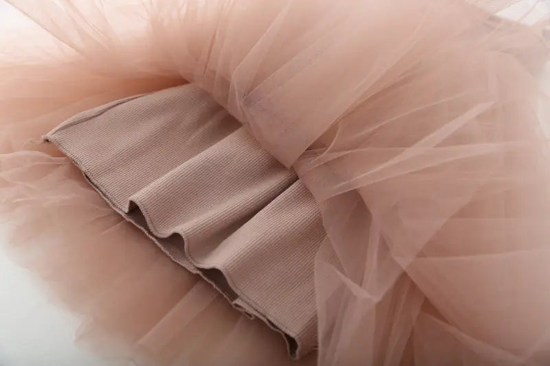Layered Tulle Princess Dress