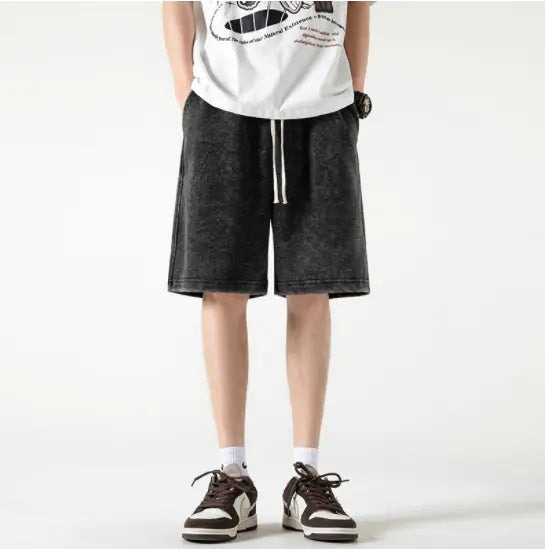 Loose Washed Shorts