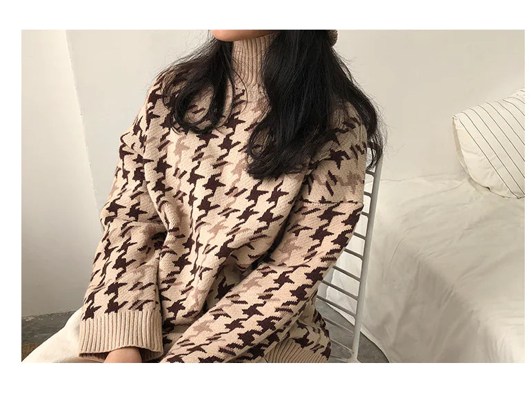 Vintage Colorblock Sweater