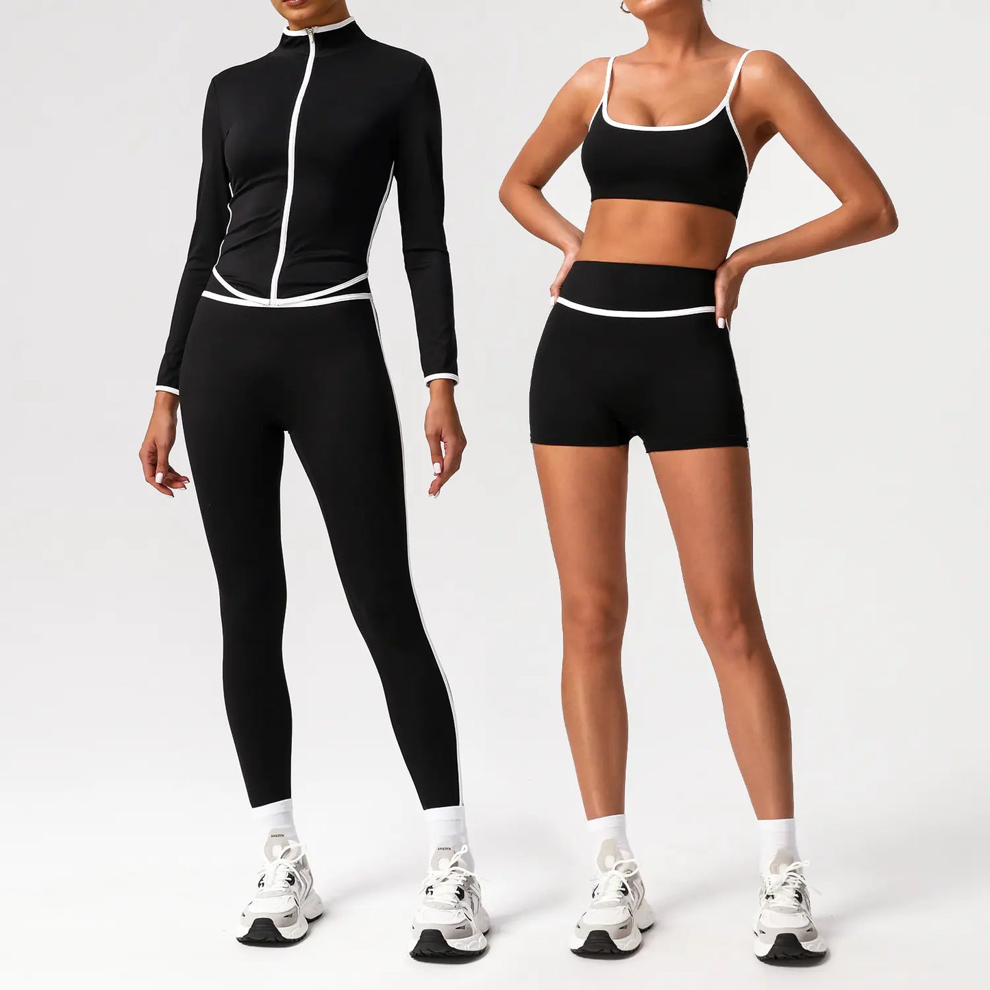 Contrast Sports Set