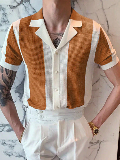 Shirt Collar Sweater