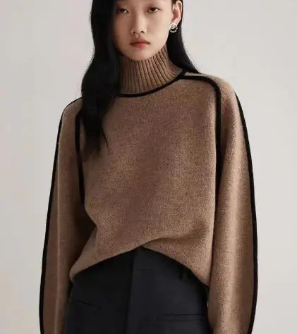 Turtleneck Pullover Sweater