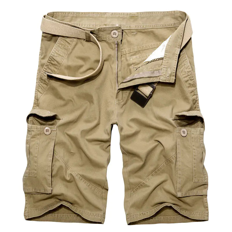 Multi Pocket Cargo Shorts