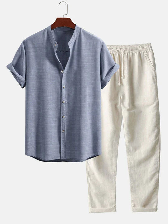 Casual Short Sleeve Set