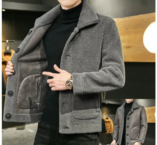 Button Closure Reversible Jacket
