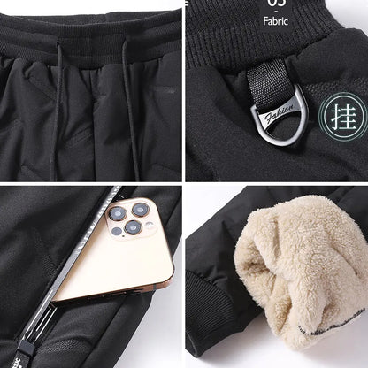 Unisex Fleece Winter Joggers