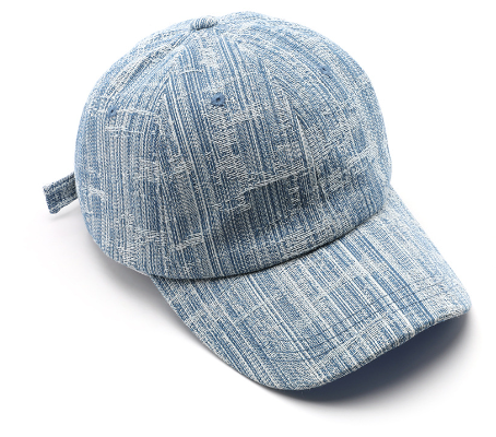 Blue Striped Baseball Cap