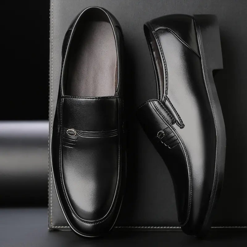 Black Leather Formal Shoes