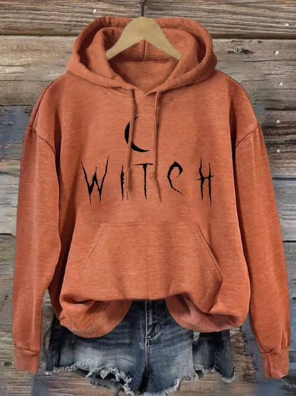 Autumn Digital Print Pullover