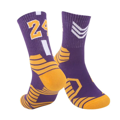 Breathable Non-Slip Professional Basketball Socks