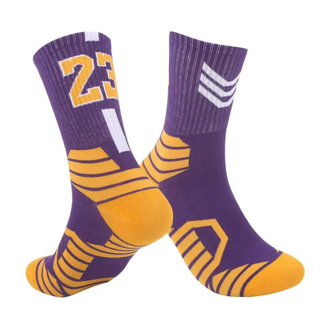 Breathable Non-Slip Professional Basketball Socks