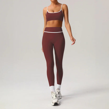 Contrast Sports Set