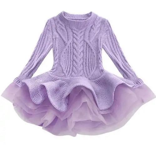 Winter Knitted Chiffon