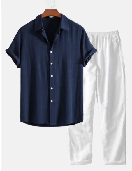 Casual Short Sleeve Set