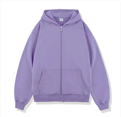 Hooded Zipper Sweater