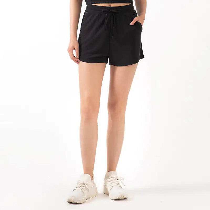 Lace Wide Loose Shorts