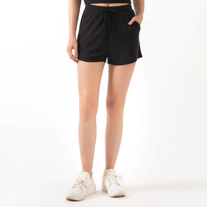 Lace Wide Loose Shorts