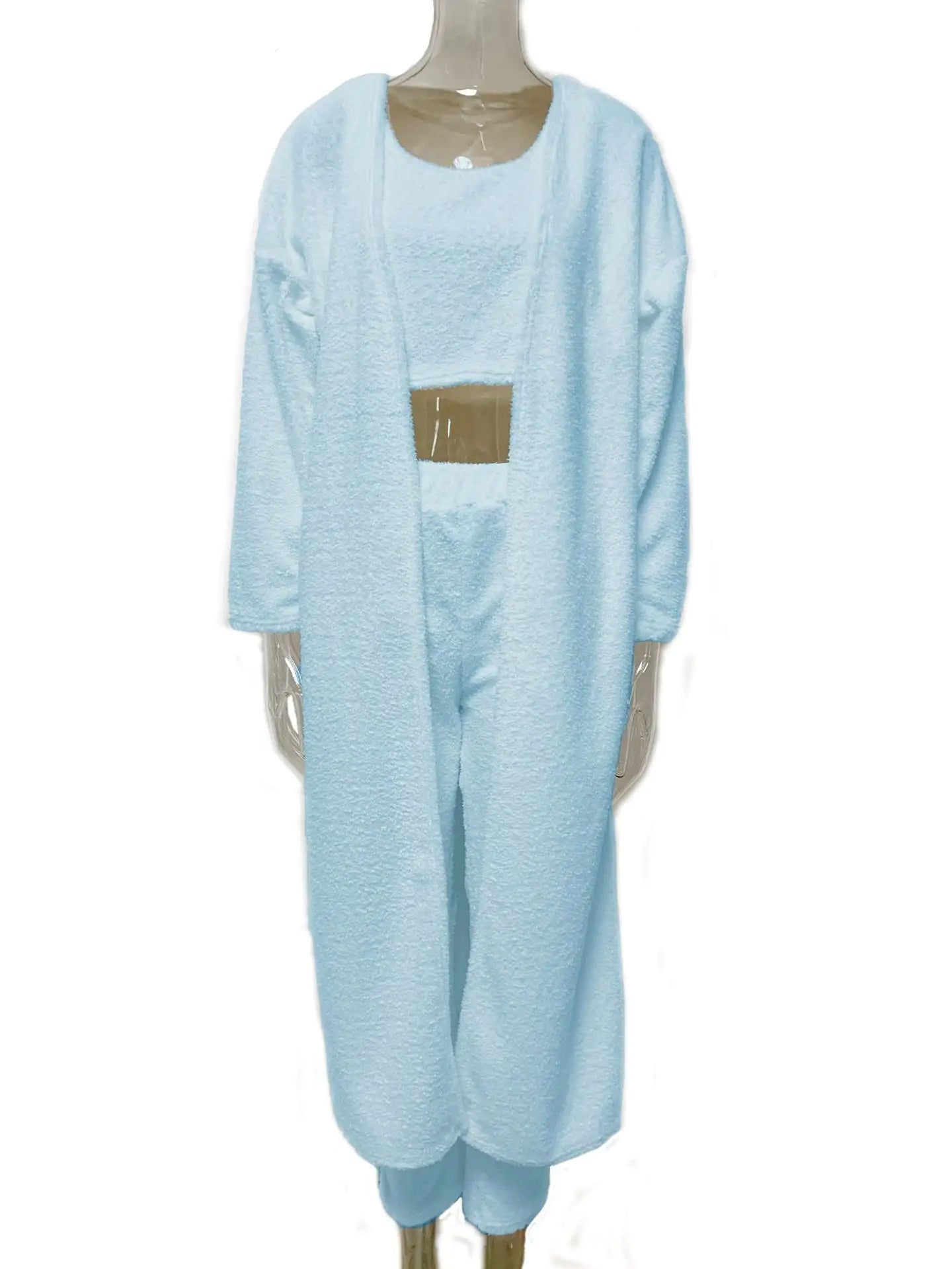 3 Pcs Warm Pants Suit