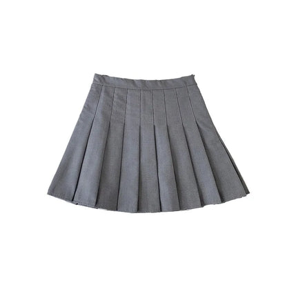 Women's High-Waisted Pleated Skirt