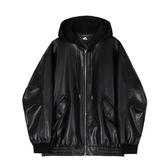 Hooded Leather Jackets