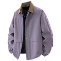 Plus-Size Lapel Jacket