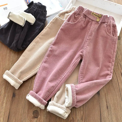 Thick Corduroy Winter Trousers