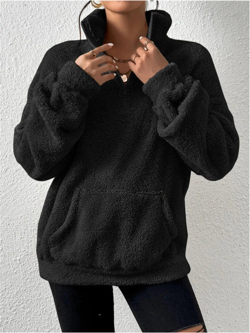 Stand Collar Sweater