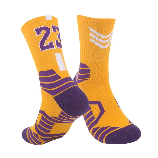 Breathable Non-Slip Professional Basketball Socks