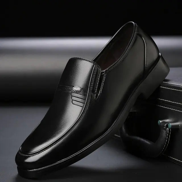 Black Leather Formal Shoes