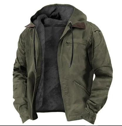 Hooded Cotton-Padded Jacket