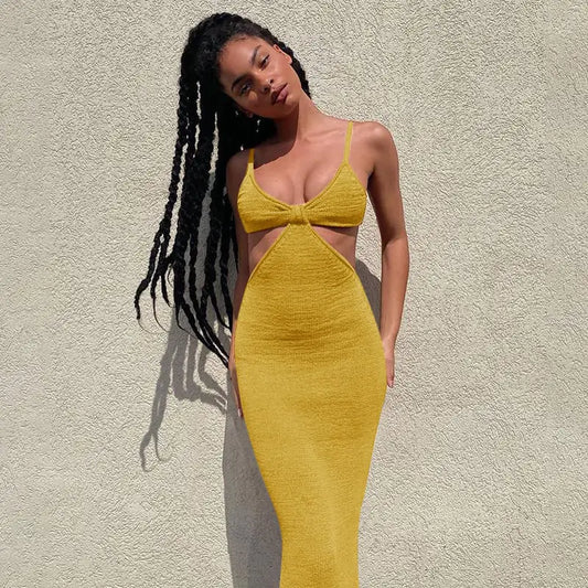 Elegant Hollow Sundress