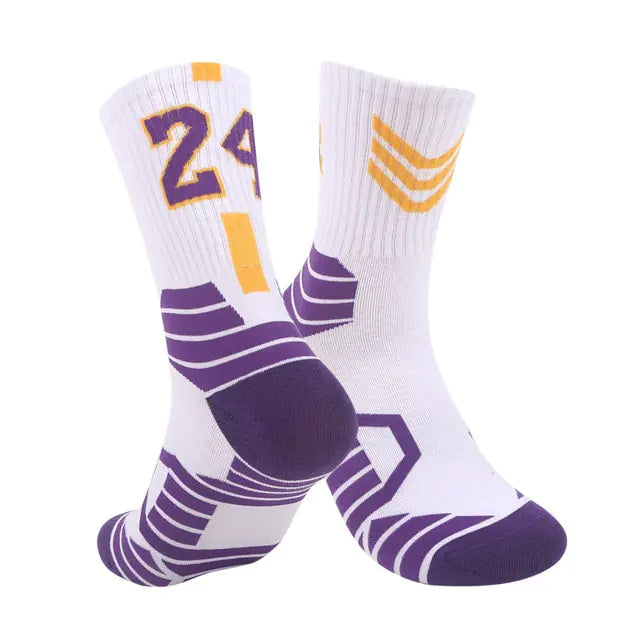 Breathable Non-Slip Professional Basketball Socks