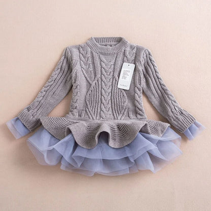 Winter Knitted Chiffon