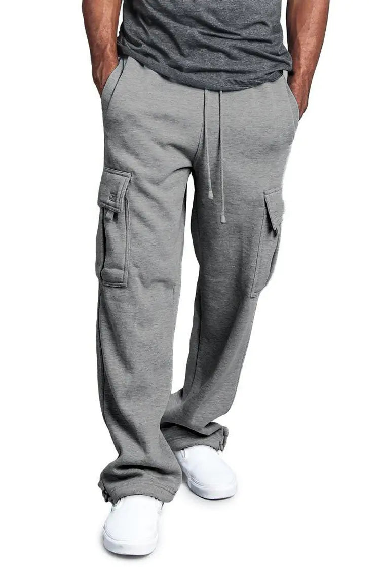 Casual Multi-Pocket Loose Trouser