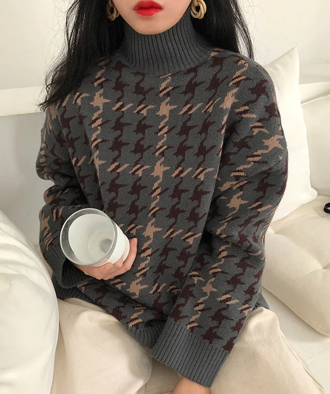 Vintage Colorblock Sweater