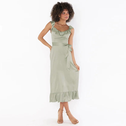 Lace Up Dress