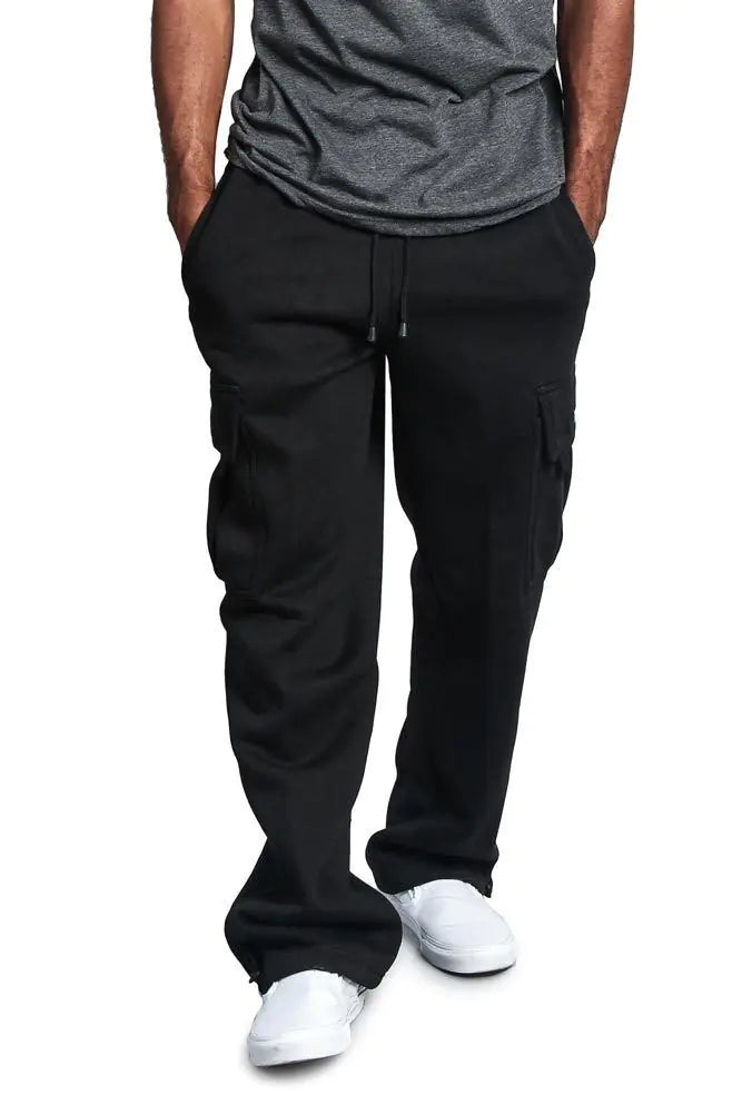 Casual Multi-Pocket Loose Trouser