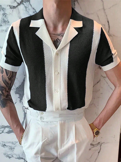 Shirt Collar Sweater