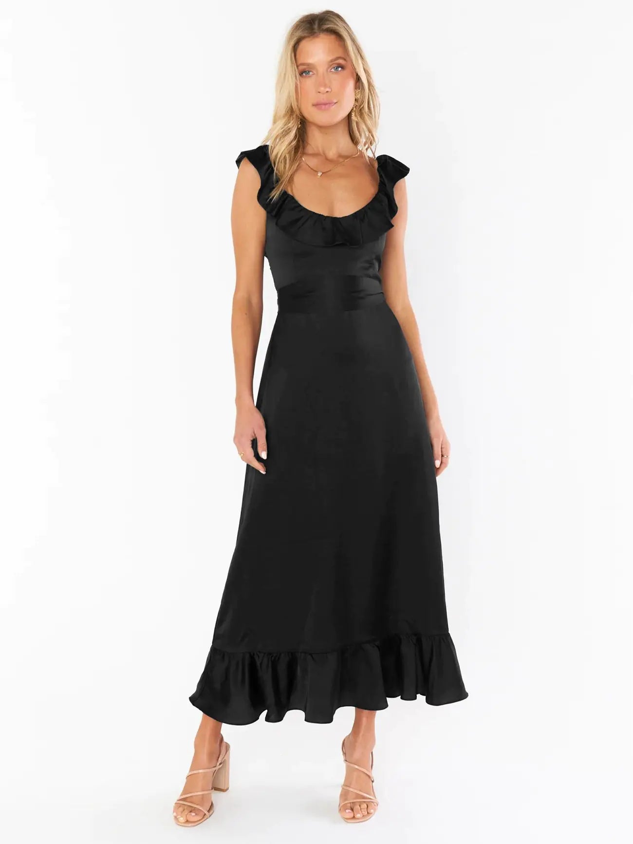 Lace Up Dress