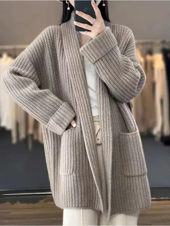 Plus Size Mid-Length Sweater