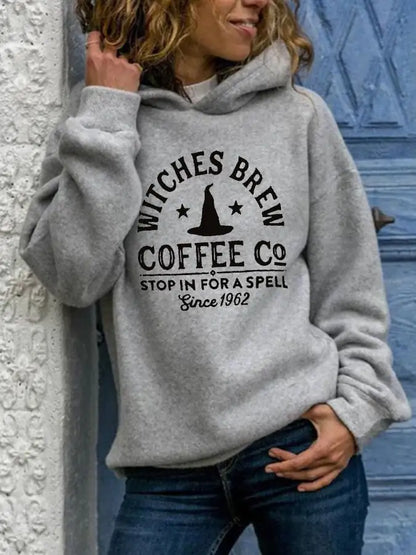 Autumn Digital Print Pullover